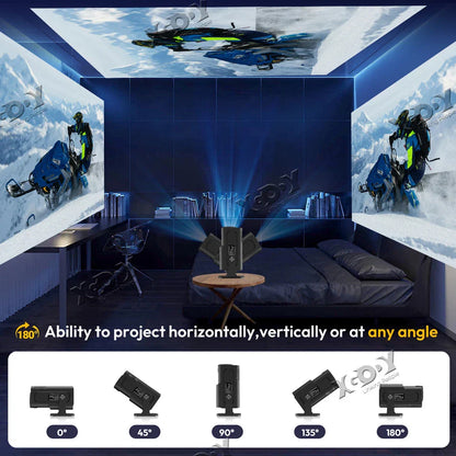 LenoCast Smart Projector – 4K with Android Support